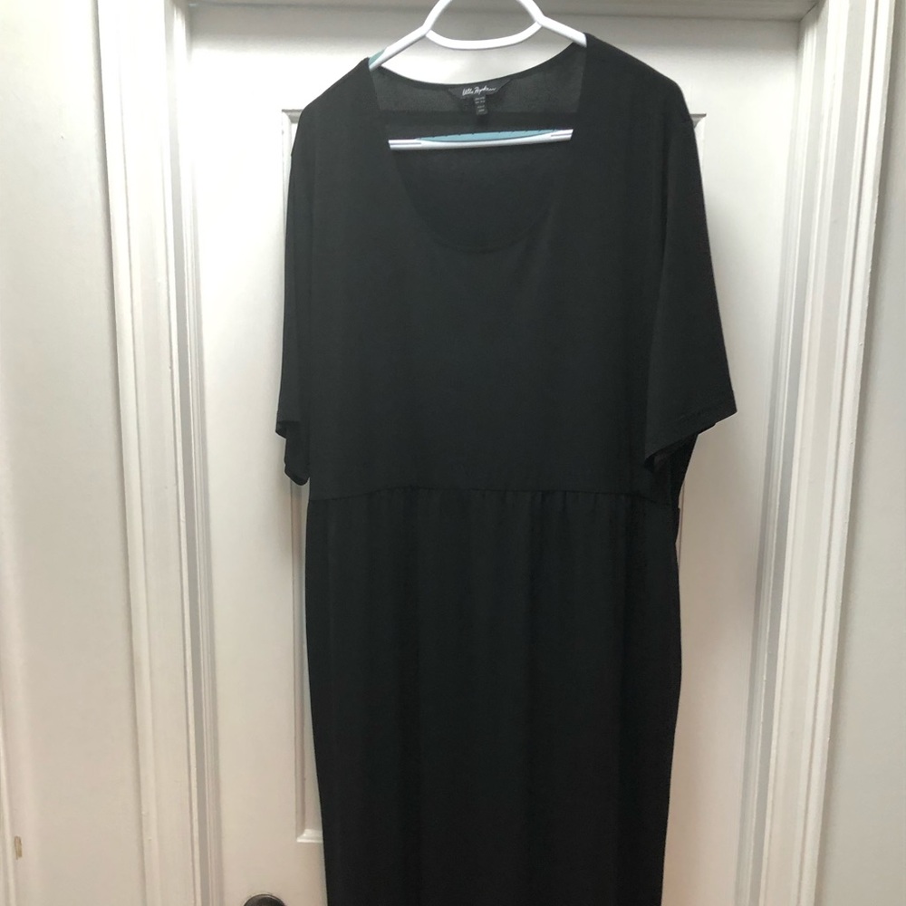 EUC 24/26 Ulla Popken Black Dress